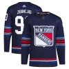 New York Rangers Dresy Mika Zibanejad Adidas 2023-24 Navy Třetí Authentic - Pánské